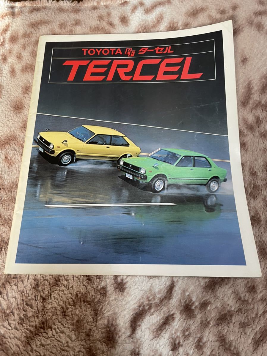 ターセル TERCEL TOYOTA パンフレット カタログ 旧車 拍卖