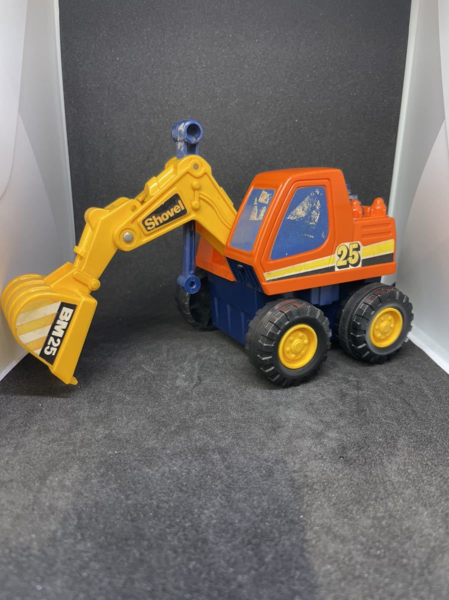 ショベルカー おもちゃ BM25 ヨネザワ 当時物 稀少品 ジャンク ビンテージ拍卖