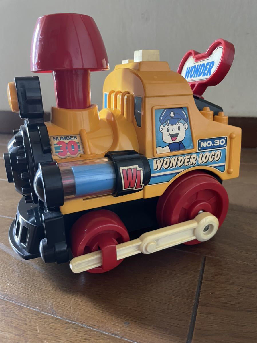 機関車 おもちゃ ミニカー WONDER LOCO NO.30 当時物 稀少品 ジャンク アルプストイ ALPS TOY拍卖