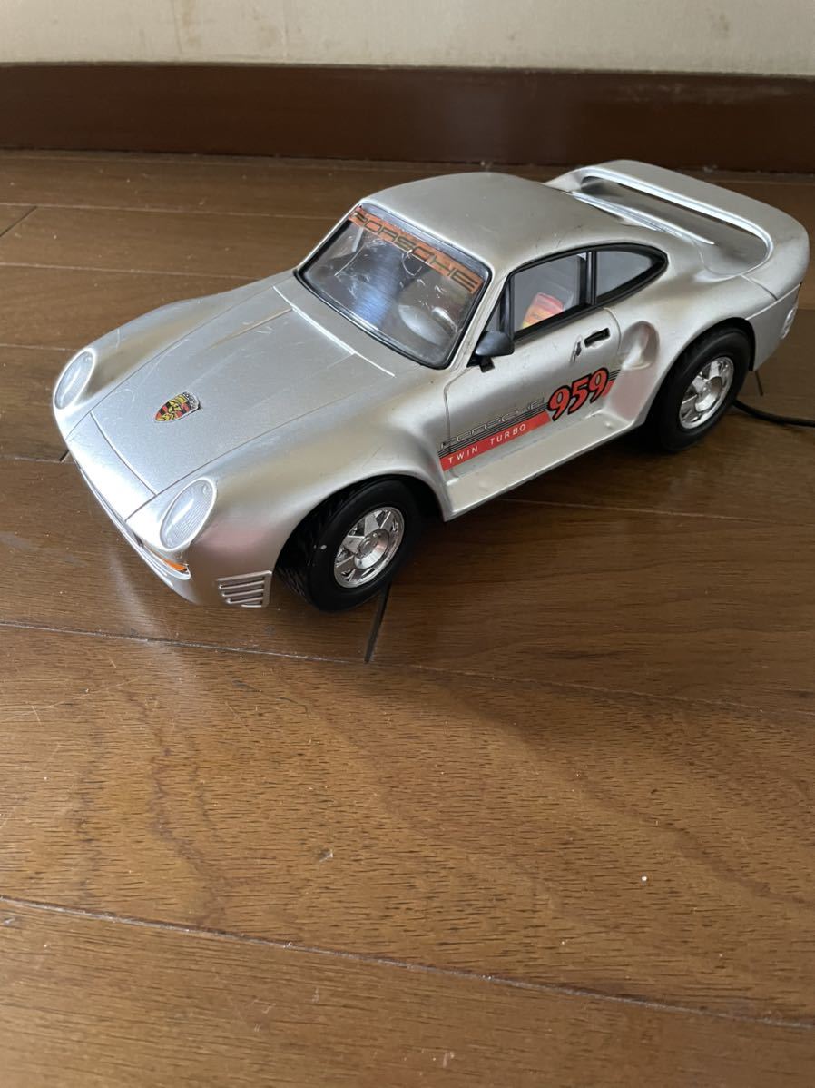 ポルシェ959 PORSCHE 有線 ラジコン トイステート 1987年製 当時物 稀少品 ジャンク拍卖