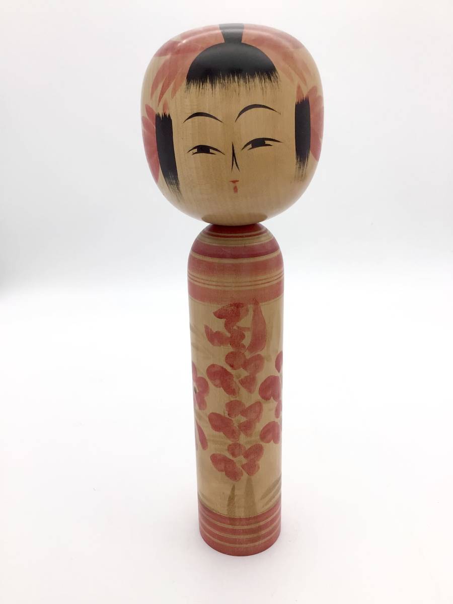 ◆◇高崎 栄一郎 米沢 山形系 伝統こけし 24.5cm■こけし 伝統工芸 民芸品◇◆拍卖