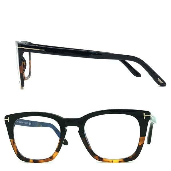 TOM FORD メガネフレーム トムフォード マーブルブラウン 眼鏡 伊達メガネ用 ブルーライトカットレンズ付 TF-5736B-005拍卖