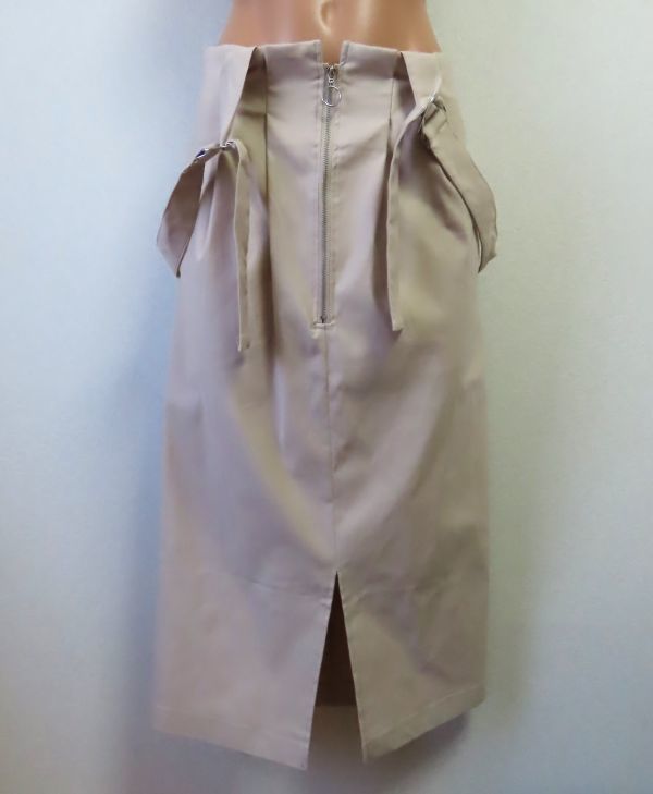 ☆【新品】laulea ラウレア サロペット 2WAYロングスカート M拍卖