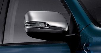 トヨタ純正 メッキドアミラーカバー ランドクルーザープラド 150系拍卖