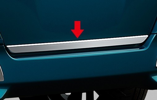 トヨタ純正 メッキバックドアガーニッシュ ルーミー M900A・M910A拍卖