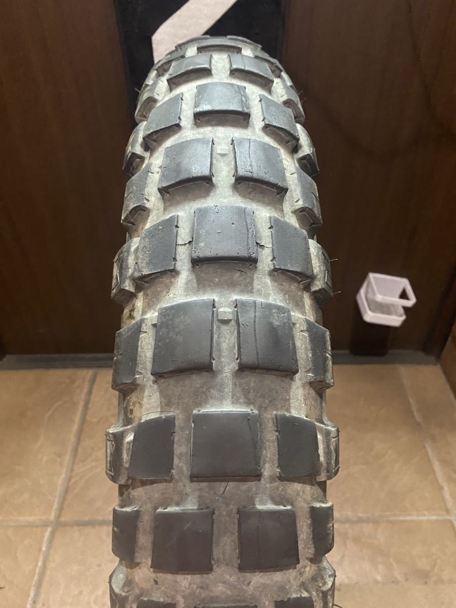 中古MCタイヤ 2021年製造 MICHELIN ANAKEE WILD 120/70R19 ミシュラン アナキー ワイルド 120 70 19 1521 K2280拍卖