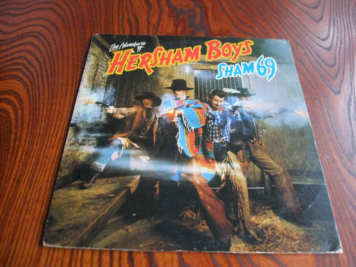 ★ レア物 ★ SHAM69 シャム69 ★ HERSHAM BOYS ハーシャム・ボーイズ ★ 国内盤  ★ 森脇美貴夫 ★ LP盤 ★ 3st アルバム拍卖