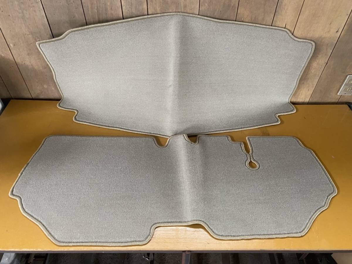 ★スバル サンバー KV3 KV4! クラリスオリジナル フロアーマット!未使用!!1台分セット!ワーゲンバス VW ベージュ!★拍卖