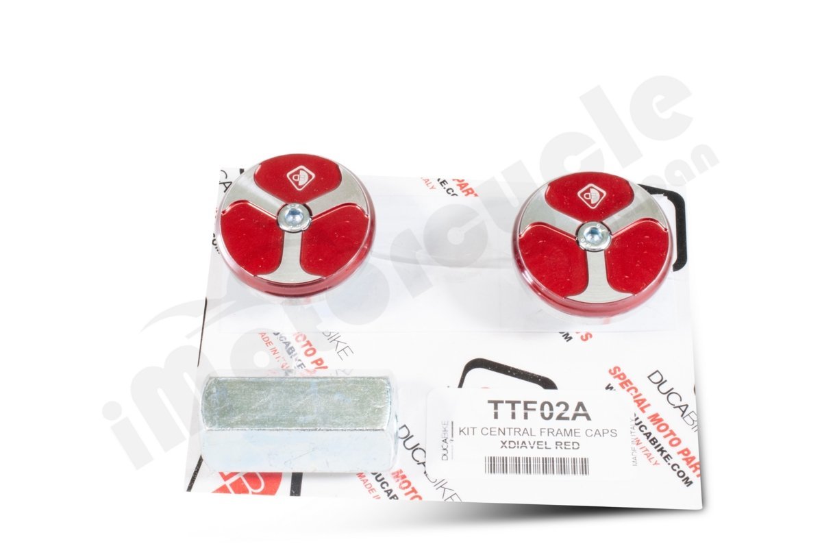 【国内在庫】DUCABIKE ドゥカバイク セントラル フレーム プラグ 赤 レッド DUCATI ドゥカティ XDIAVEL / DIAVEL 1260 / S ディアベル拍卖