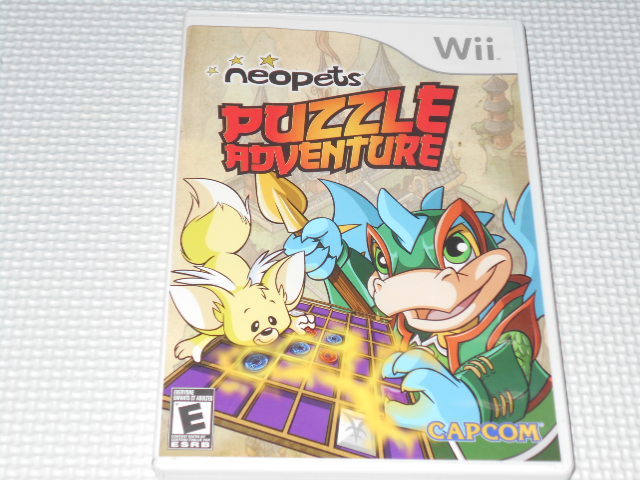 Wii★NEOPETS PUZZLE ADVENTURE 海外版★箱付・説明書付・ソフト付拍卖