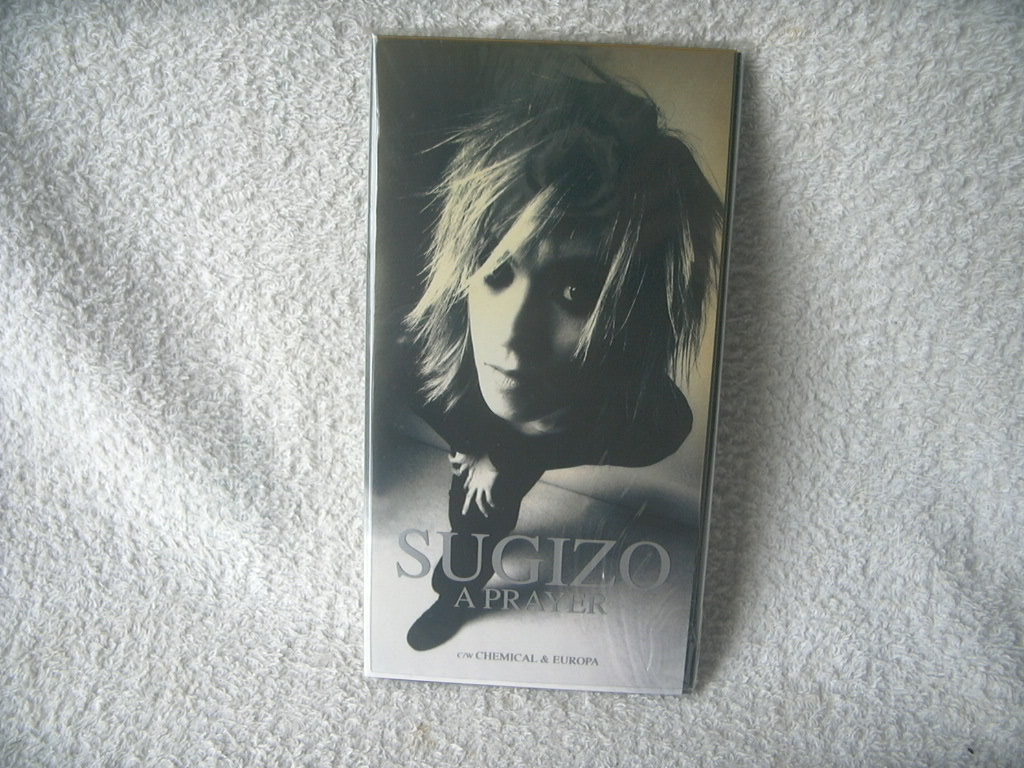 ★未使用★ SUGIZO 【A PRAYER / CHEMICAL / EU】 8㎝シングル SCD 拍卖