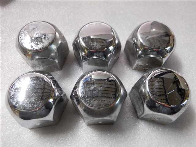 メッキ キャップ 6個 セット 日野 レンジャー ホイール ナット拍卖