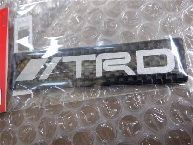 送料無料 TRD カーボンステッカー(ロゴタイプ) 08231-SP178拍卖