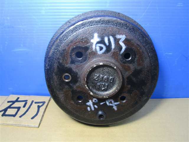 【即決】純正S55年 右 リア ブレーキ ドラム デフ PC4D ポーター拍卖
