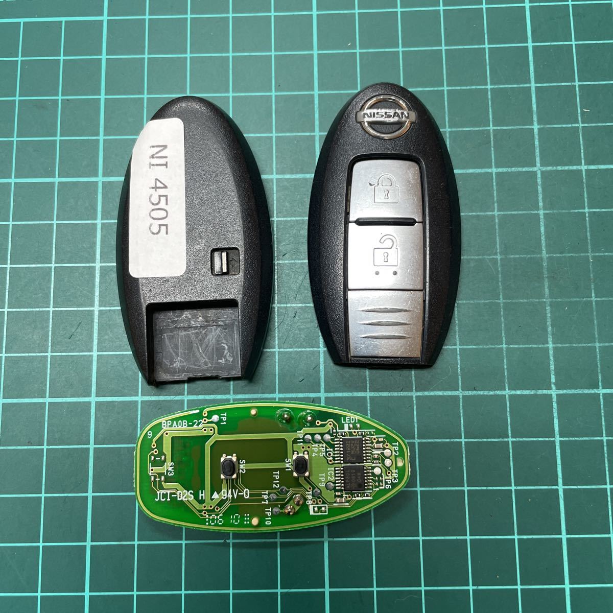 NI4505 送料185円 BPA0B-22 日産 インテリジェントキー スマートキー セレナ ジューク マーチノート キューブ エクストレイル ムラーノ拍卖