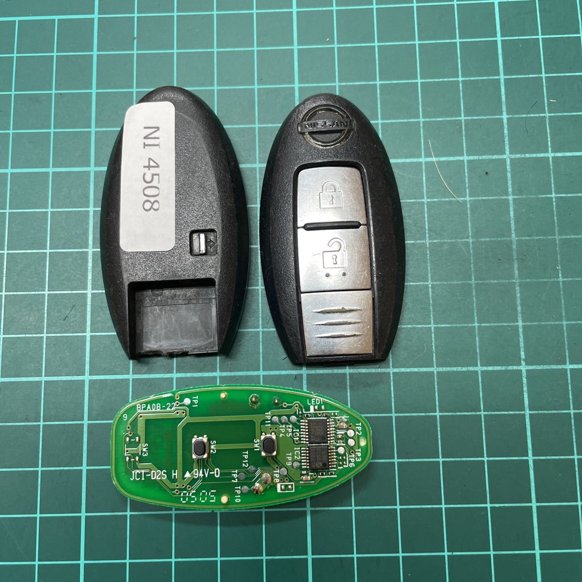 NI4508 送料185円 BPA0B-22 日産 インテリジェントキー スマートキー セレナ ジューク マーチノート キューブ エクストレイル ムラーノ拍卖