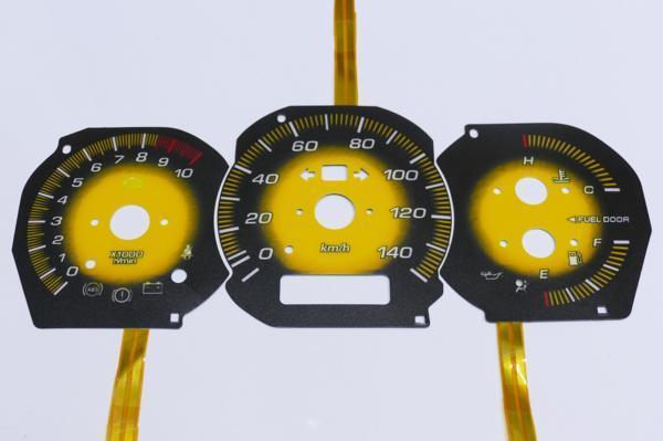 新品 ELメーター コペン MT 黄色 グラデーション L880K イエロー拍卖