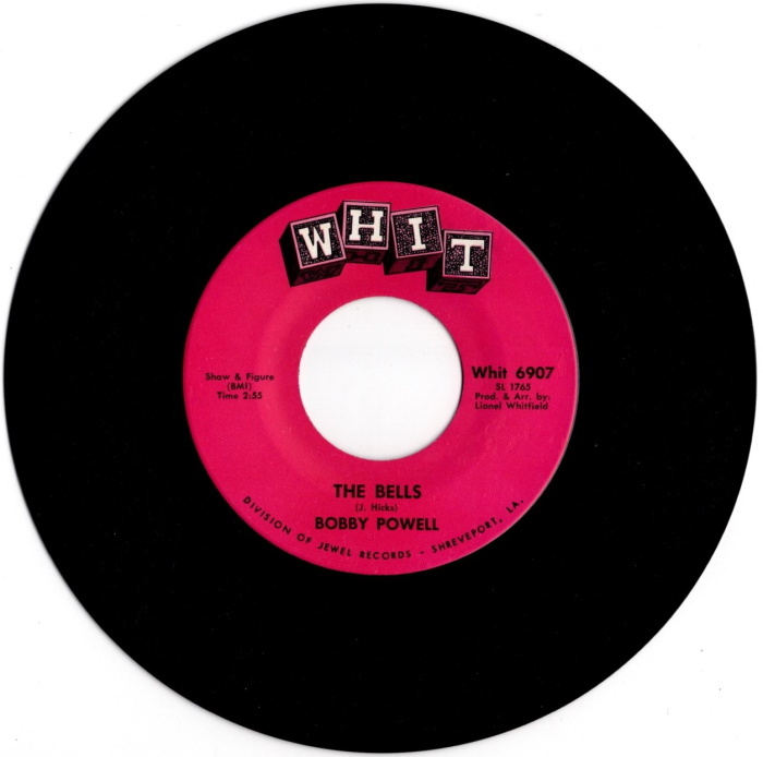 Bobby Powell【US盤 Soul 7" Single】 The Bells / The Bells (Inst.) (WHIT 6907) 1971年 / Southern Deep Soul拍卖