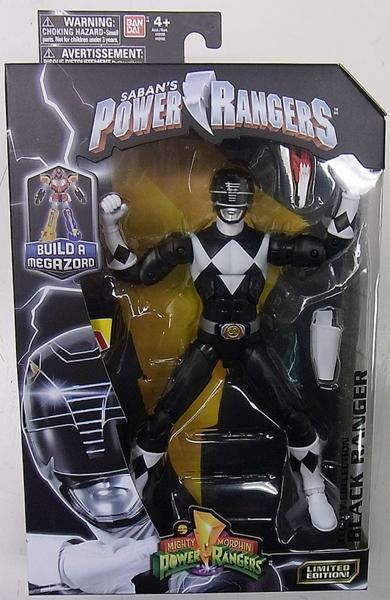 USA BANDAI【BLACK RANGER】ブラックレンジャー (マンモスレンジャー) 6インチ / パワーレンジャー拍卖