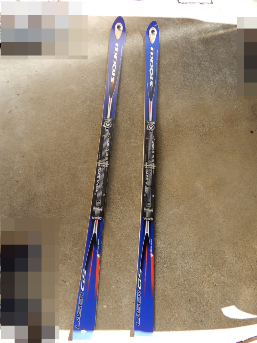 STOCKLI★CARVE SHAPE★LASER DS★SWISS MADE★スキー板(ビンディング無し)178cm位★拍卖
