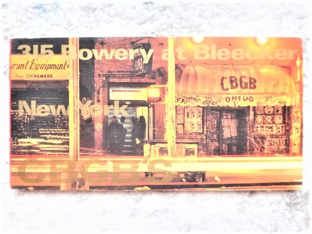 【 MANHATTAN SOUND COASTER CBGB'S 315 BOWERY AT BLEECKER NEW YORK 】CDは4枚まで送料198円拍卖