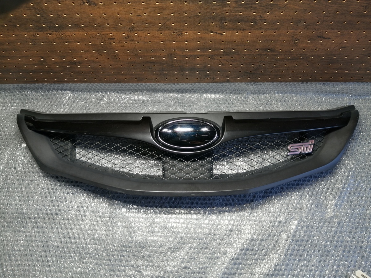 SUBARU WRX STI インプレッサ GRB GRF 前期 純正フロントグリル 中古 美品 2拍卖