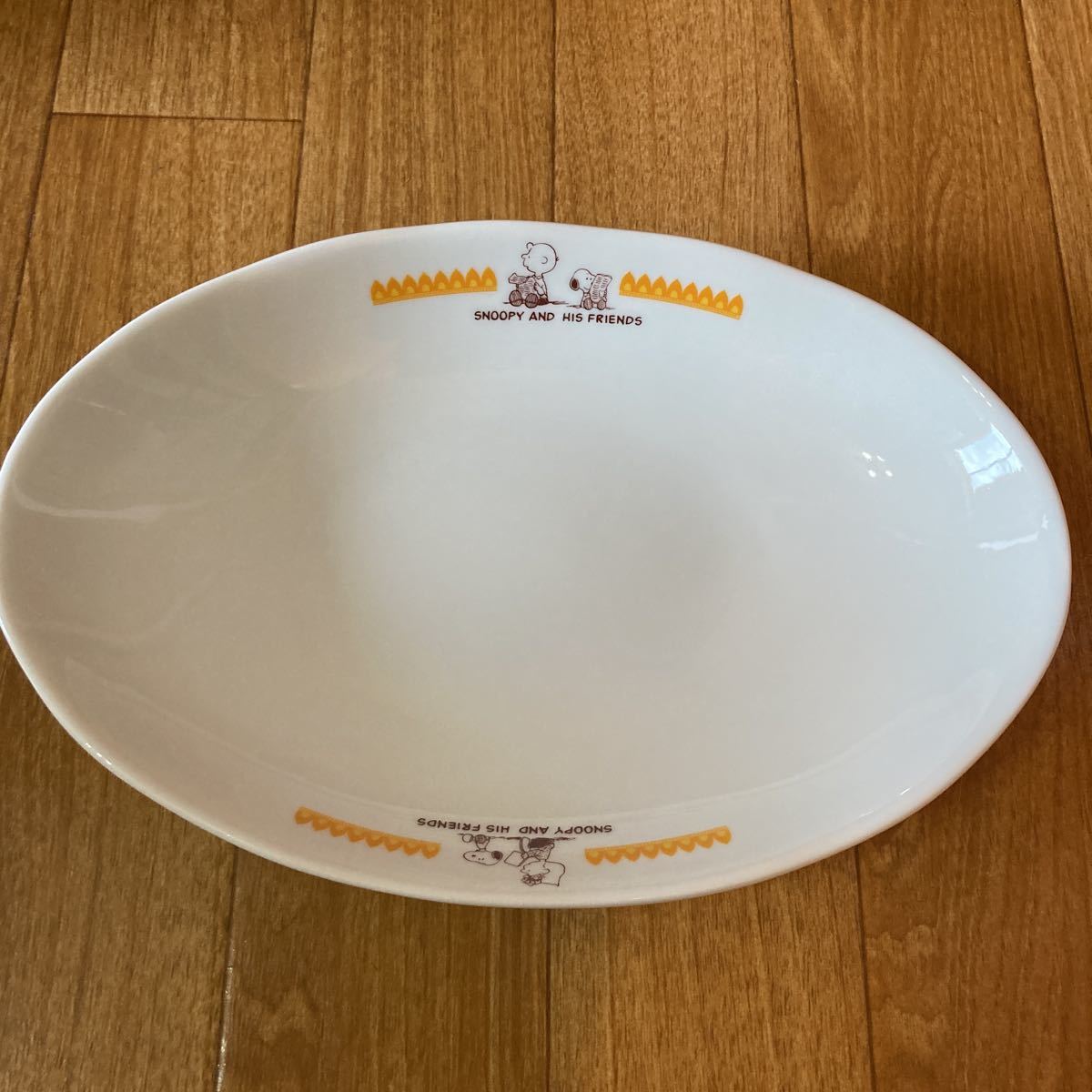 スヌーピー ☆丸美屋コラボ☆カレー皿☆F拍卖