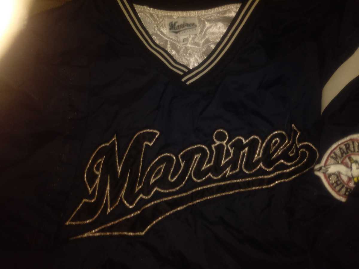 千葉ロッテマリーンズ 半袖ウィンドブレーカ フリーサイズ拍卖