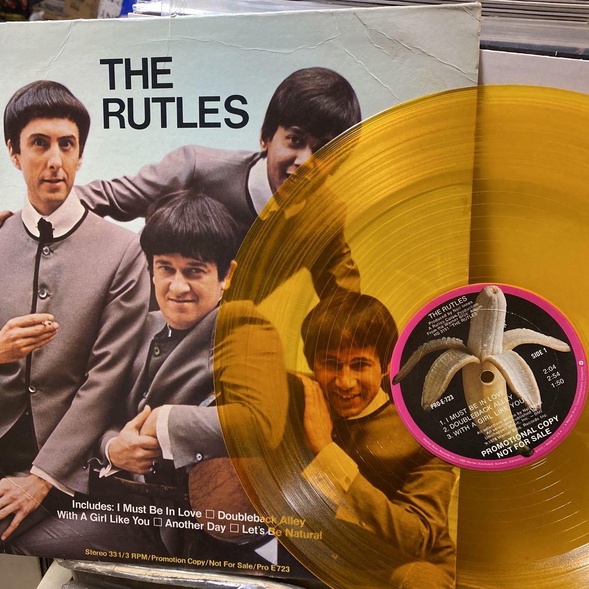 プロモ・オンリー 黄色カラーレコード PRO-E-723★THE RUTLES ニール・イネス モンティ・パイソン ザ・ビートルズ 稀少盤拍卖