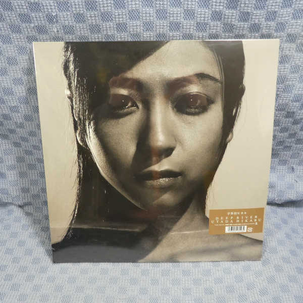 VA243●宇多田ヒカル「DEEP RIVER」2枚組LP(アナログ盤)/未開封拍卖