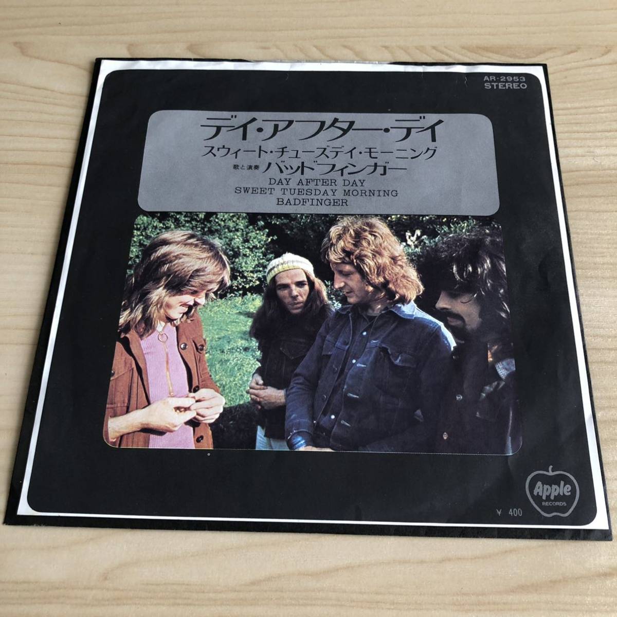 【国内盤7inch】バッドフィンガー デイアフターデイ スウィートチューズデイモーニング BADFINGER / EP レコード / AR-2953 / 洋楽ロック /拍卖