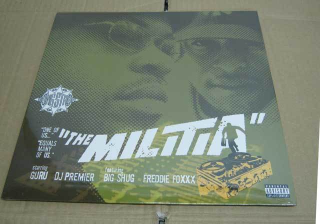 未開封新品12インチ・シングル ■ GANG STARR ■ THE MILITIA ■ YOU KNOW MY STEEZ ■ DJ PREMIER GURU BIG SHUG THE LADY OF RAGE KURUPT拍卖