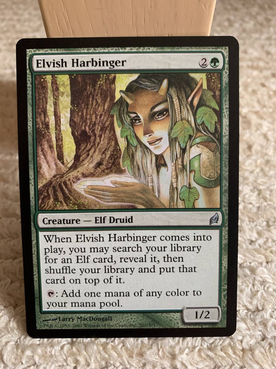 ローウィン エルフの先触れ/Elvish Harbinger 英語版 拍卖