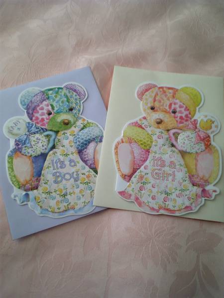 USA キャロルウィルソン ☆;*♪ピンク&ブルーベアー☆;*♪拍卖