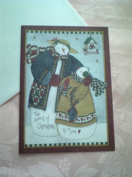 Legacy Deb Strain カード♪ スノーマン拍卖