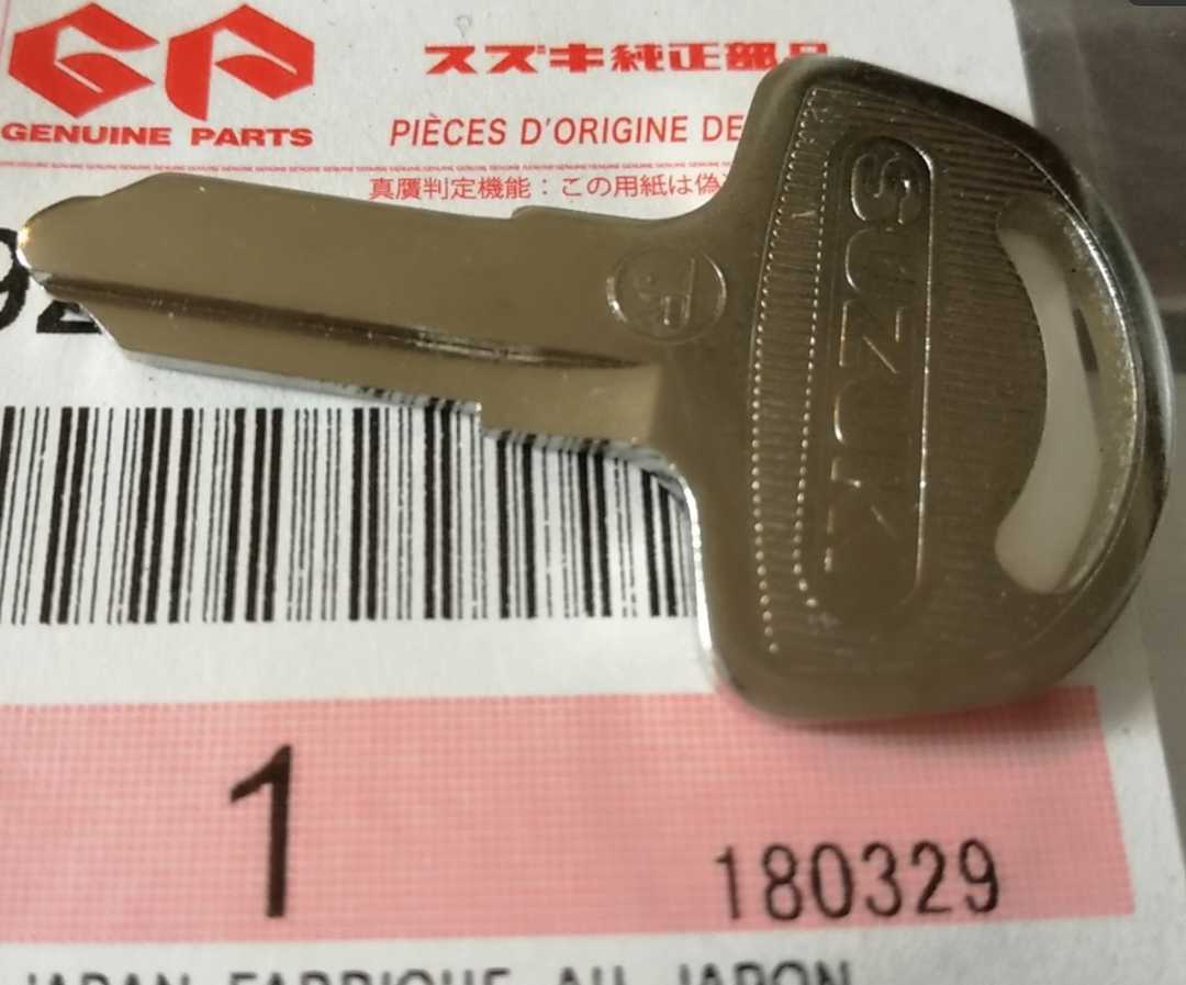 ペイペイGS400 GS425 GS400L GT380 GT250 GS750 GT550 SUZUKI 純正 ブランク キー スペアキー GS550 EPO50拍卖