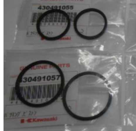 カワサキ KAWASAKI 純正 ゼファー400 ZEPHYR400 後ろ リヤー キャリパー オイル シール オーバホール拍卖
