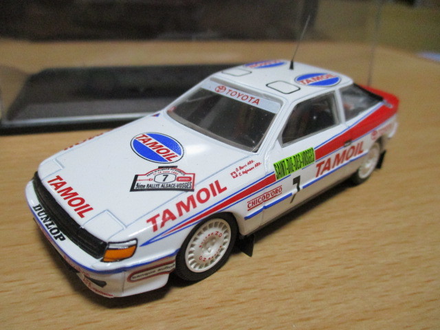 トロフュー 1/43 「 トヨタ・セリカ GT4 」 1990y #7 ”TAMOIL” ・送料 500円(レターパック発送) 訳あり拍卖