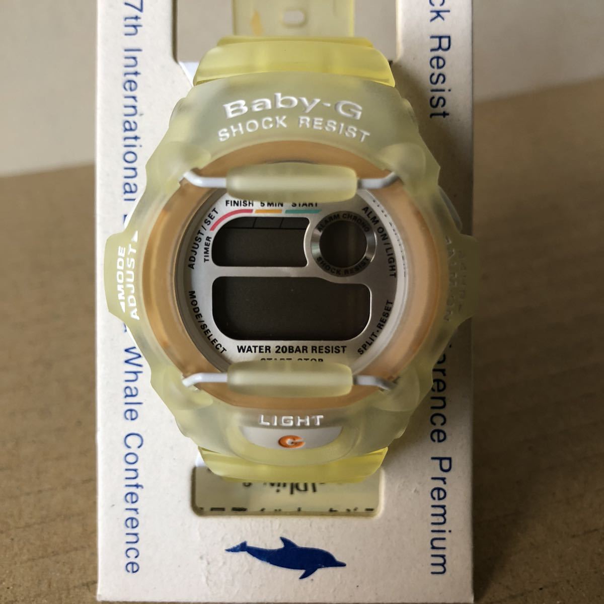 CASIO Baby-G カシオ 第7回 イルクジ カシオベビーG イルカクジラ リンスドルフィン オレンジ 未使用品拍卖