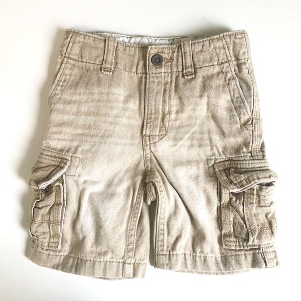 【baby Gap 1969】ベイビーギャップ1969 ベージュ カーゴパンツ ショートパンツ サイズ 100cm拍卖