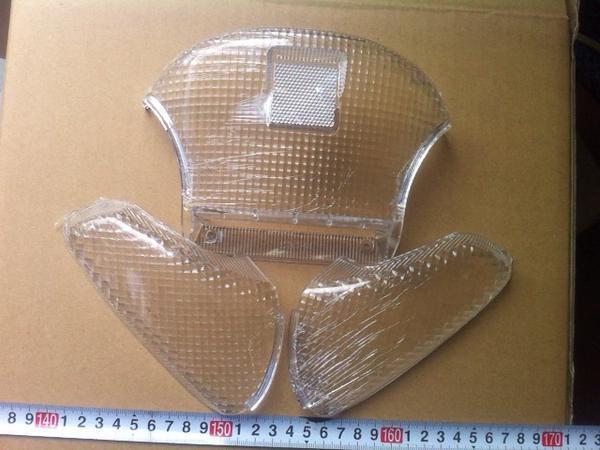 送料込新品レッツIIリアクリアレンズ左右/テールクリアレンズ1拍卖