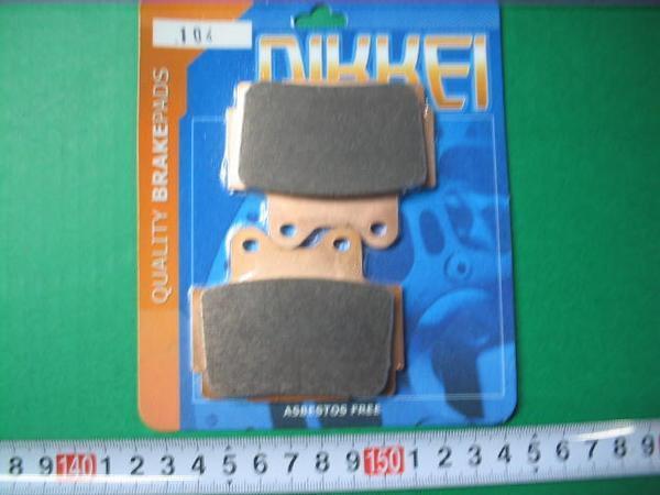 新品送込デイスクパッドYAMAHA400 SRXリア1個NIKKEI 104拍卖