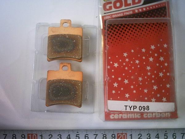 新品送料込GOLDfrenデイスクパットフロントジョグブレンボ等098拍卖