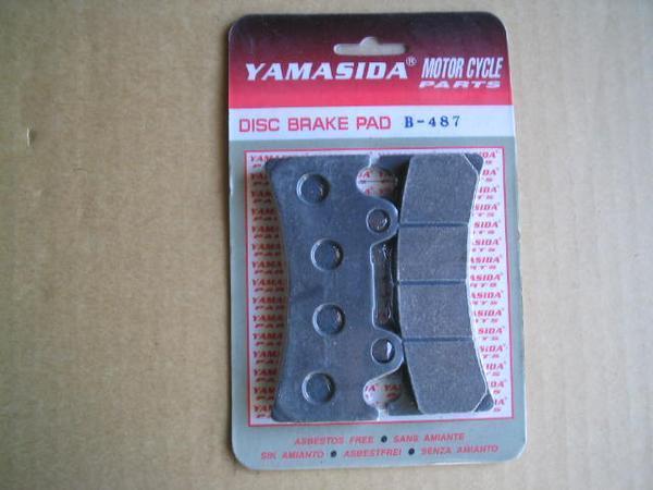 デイスクパッドFZR1000フロント2セットB487新品送料込拍卖