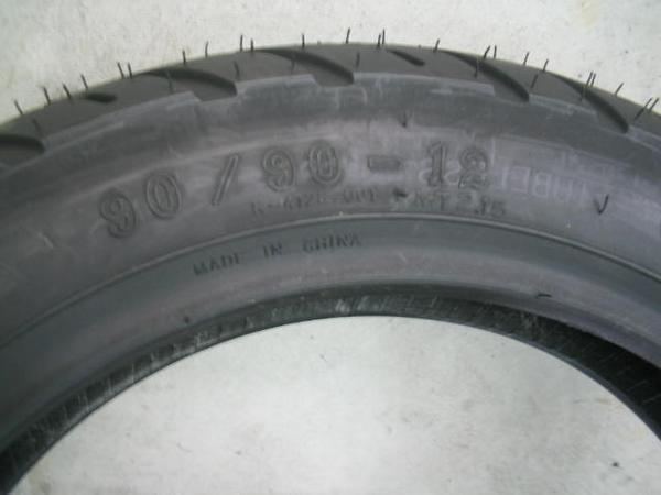 新品ギアフロントリアタイヤ1台分90/90-12 110/90-10 拍卖