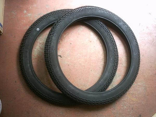 新品カブ50 F&Rタイヤチューブセット225/17 1台分拍卖