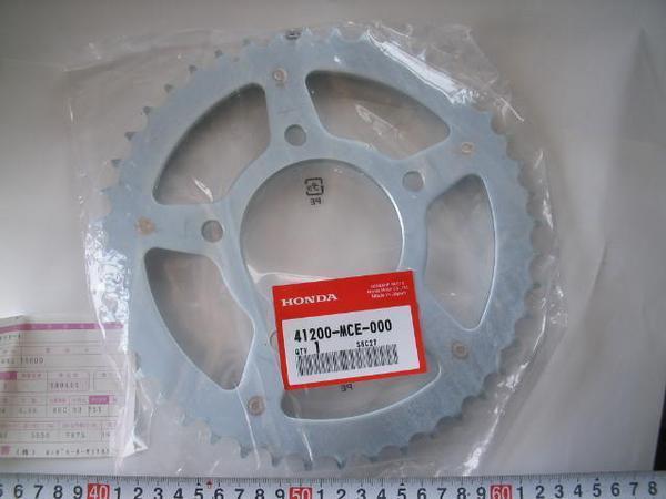 新品CB400FVTEC Fギア15T&リアギア45T純正+チェーン(ノンシール)525-120L 送料別拍卖