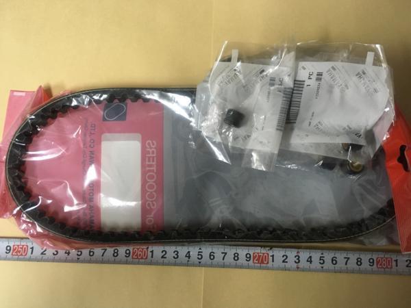 新品送料込ジョグSA16J Vベルト+ローラー6個 純正拍卖