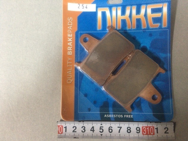 新品送料込デイスクパット CB400リア1個NIKKEI1254拍卖