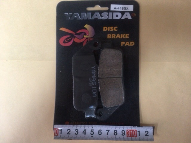 デイスクパッド ワルキューレ前後輪1台分A418R新品送料込拍卖